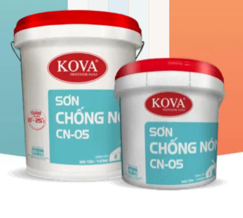 20K  - Sơn chống nóng KOVA CN-05 - Mái tôn