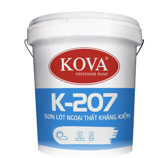  16L - Sơn lót ngoại thất kháng kiềm KOVA K-207