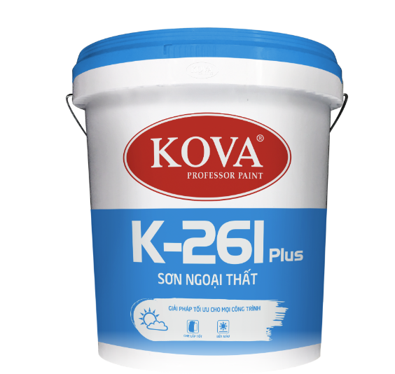  16L - Sơn ngoại thất KOVA K-261 Plus (Mờ)