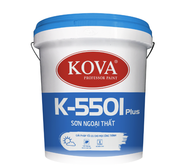 20K - Sơn ngoại thất KOVA K-5501 (bề mặt bán bóng)