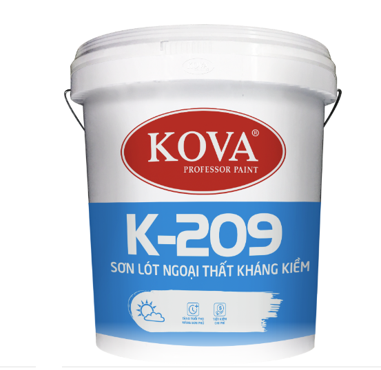 3.5L - Sơn lót ngoại thất kháng kiềm KOVA K-209