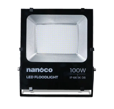 100W/220V *Màu ánh sáng  : Trắng 6500k *Kích thước sản phẩm (mm) : 310 x 345 x 80