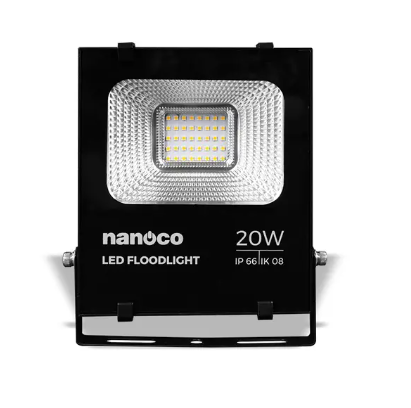 20W/220V *Màu ánh sáng  : Trắng 6500k *Kích thước sản phẩm (mm) : 181 x 158 x 50