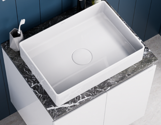 Lavabo Đặt Trên Bàn  ( bao gồm trụ xả nắp sứ ) - LF5254