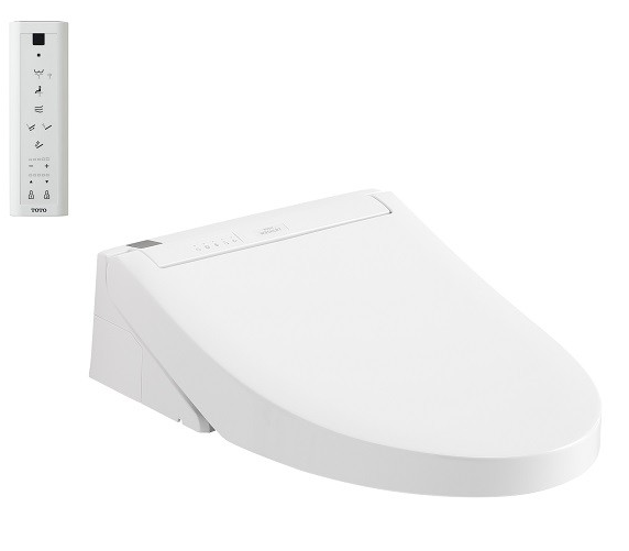 Nắp rửa điện tử WASHLET dòng C5 (220V) , Thiết kế cho bàn cầu thân dài. 