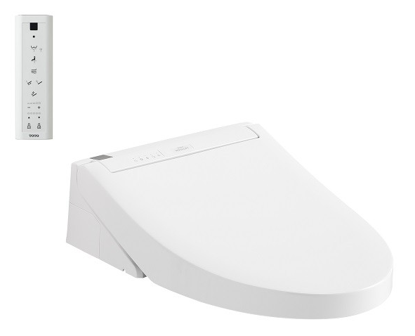 Nắp rửa điện tử WASHLET dòng C5 (220V) , Thiết kế cho bàn cầu thân dài. (Loại giấu dây)