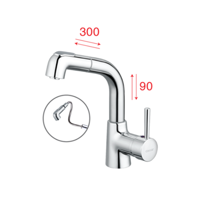 Vòi Lavabo nóng lạnh cao - B900CU